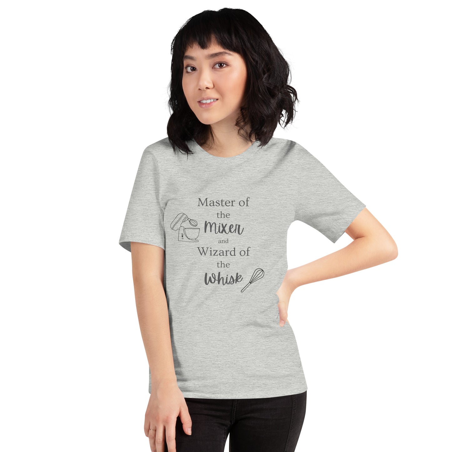 Master of the mixer, Wizard of the whisk Unisex t-shirt