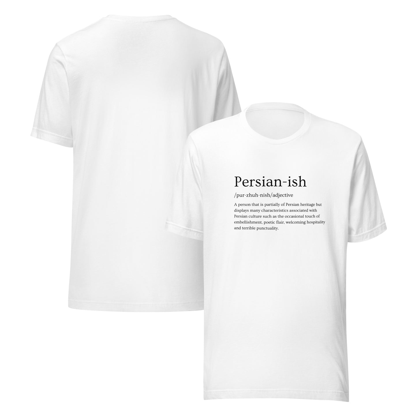 Persian-ish definition cotton Unisex t-shirt