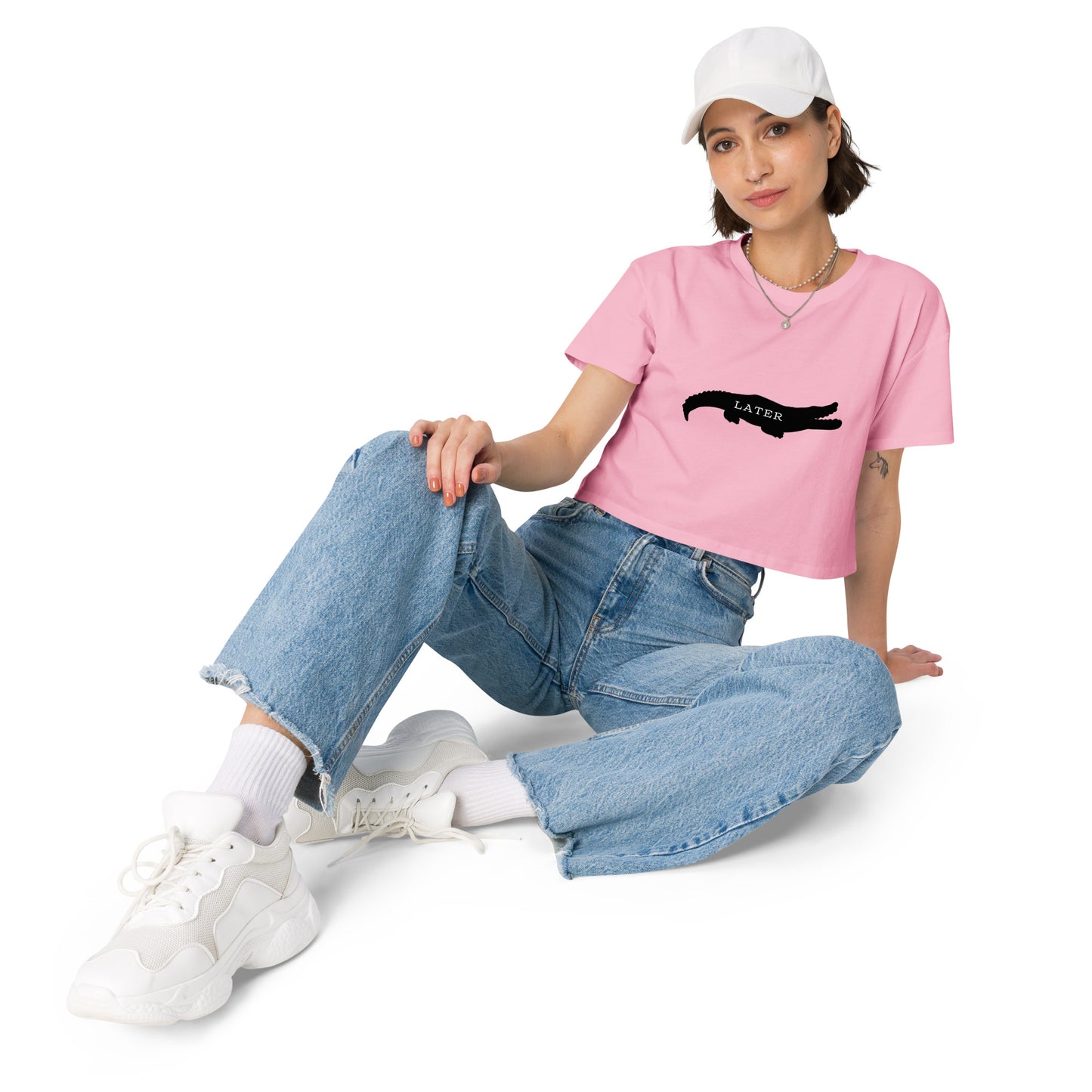 See you later Alligator, Funny Women’s crop top