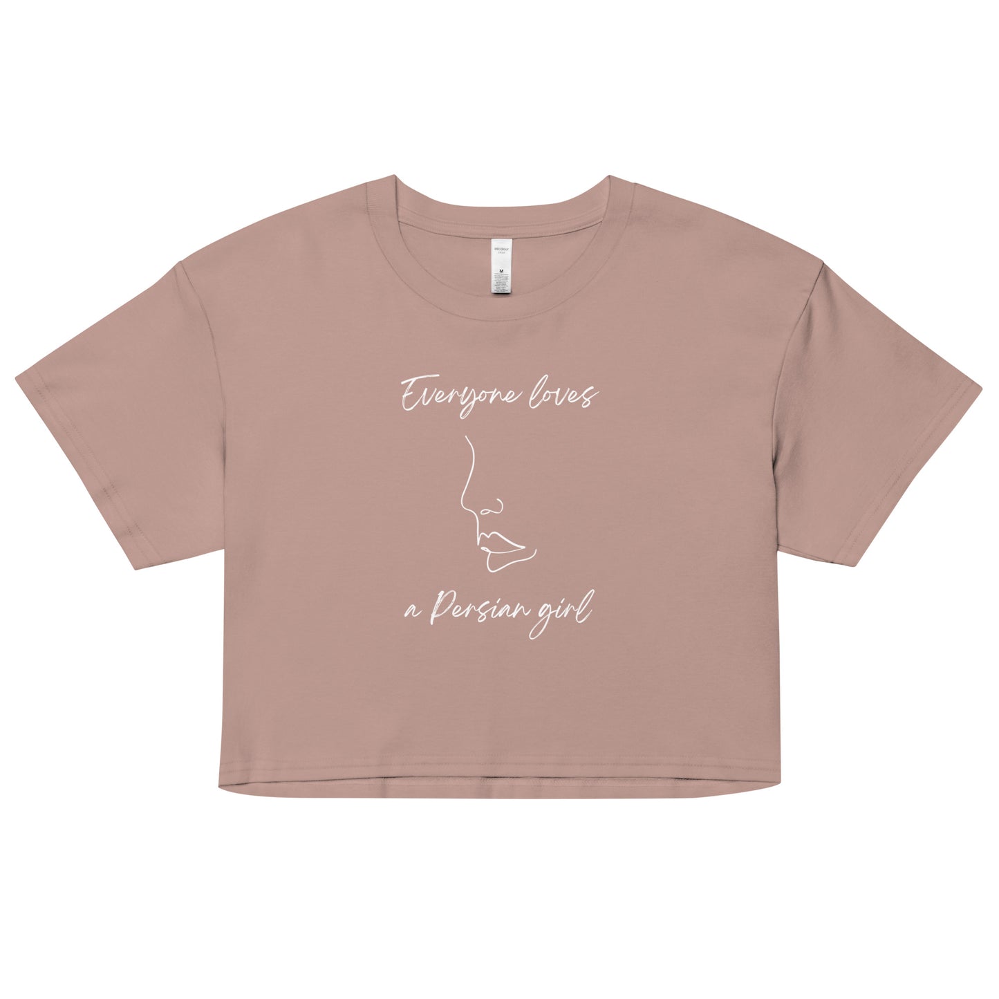 Everyone loves a Persian girl, Cotton Women’s crop top