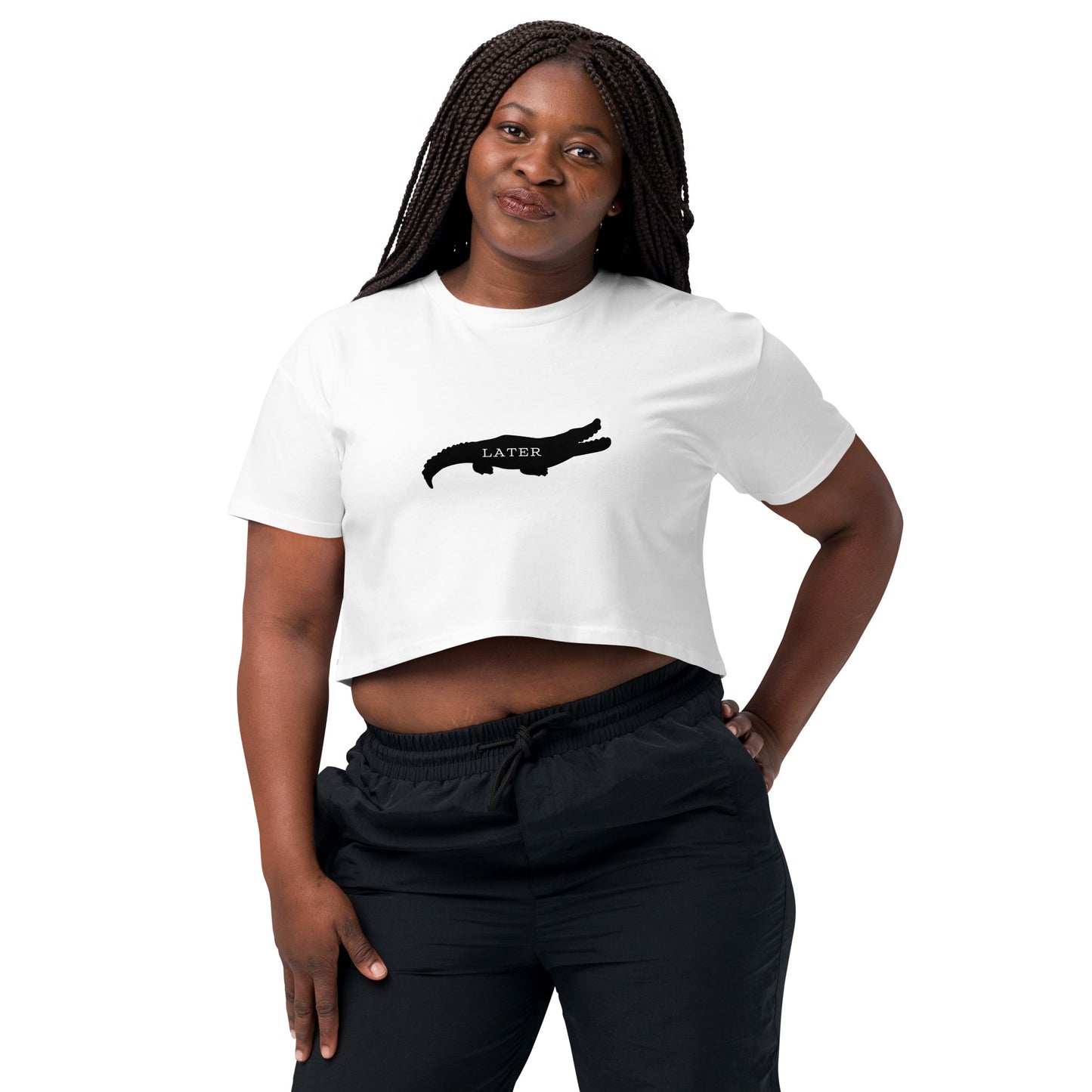 See you later Alligator, Funny Women’s crop top