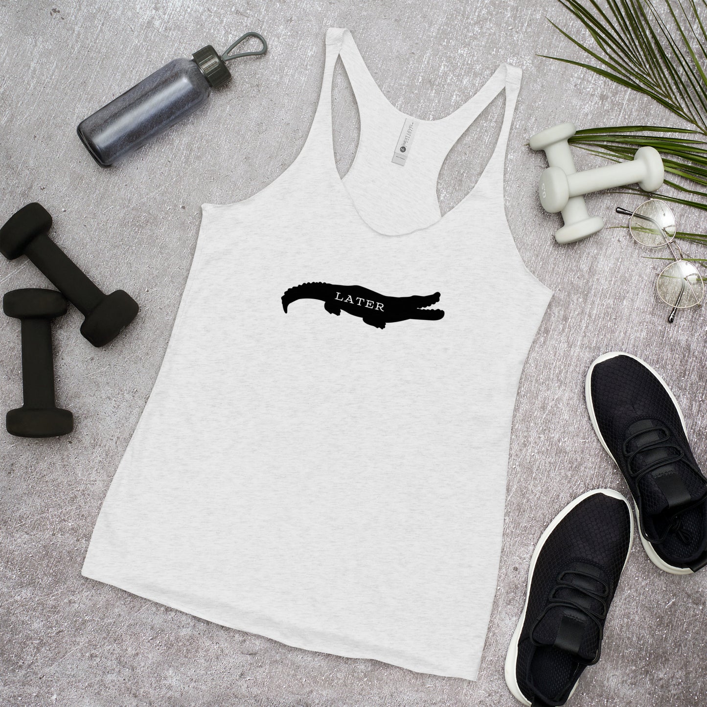 See you later Alligator, Funny Women's Racerback Tank