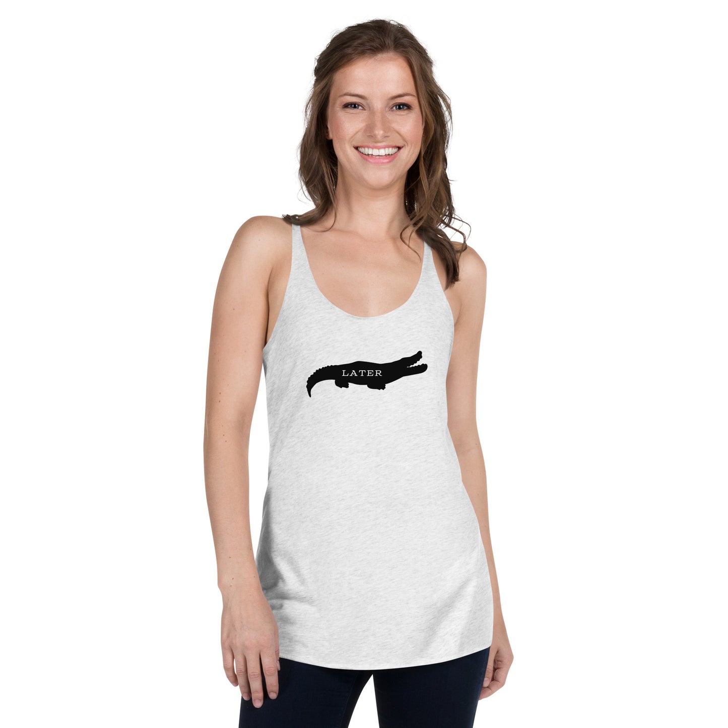 See you later Alligator, Funny Women's Racerback Tank